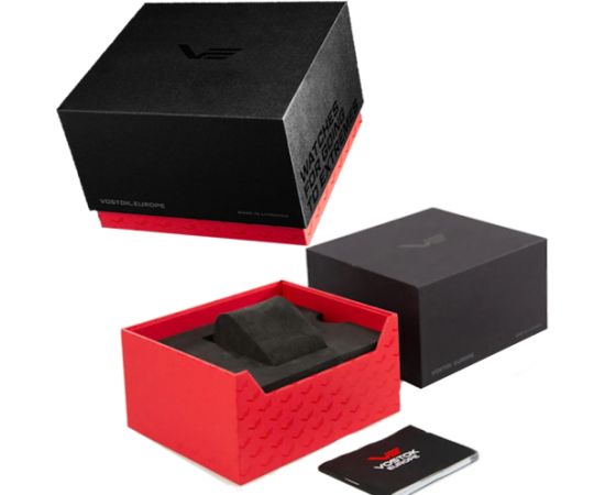 Vostok Europe Expedition North Pole-1 Solar Power VS57-595D736Le-Sil(RED) Rokas pulksteņi 