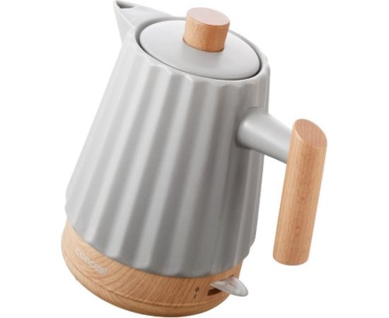 Czajnik elektryczny ceramiczny RK0091 CONCEPT szary