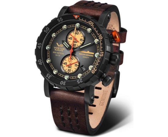 Vostok Europe SSN571 Nuclear Submarine VK61-571C611 Rokas pulksteņi 