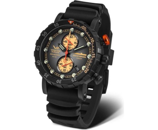 Vostok Europe SSN571 Nuclear Submarine VK61-571C611 Rokas pulksteņi 