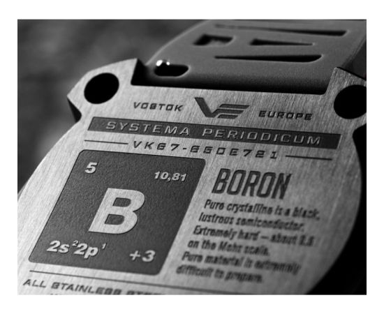Vostok Europe Systema Periodicum Boron VK67-650E721 Наручные часы