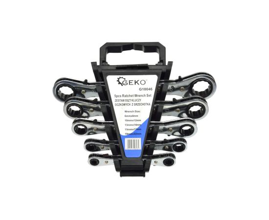 Atslēgu komplekts Geko U10046; 6-22 mm; 5 gab.