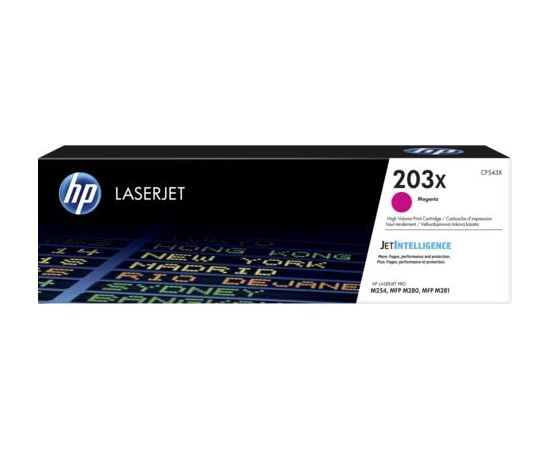 Hewlett-packard TONER MAGENTA 203X /M254 2.5K/CF543X HP