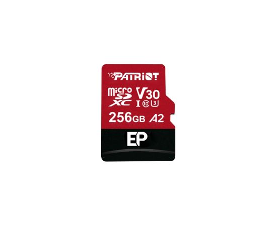 Patriot Memory EP A2 memory card 256 GB MicroSDXC V30 U3 Class 10 (PEF256GEP32MCX)
