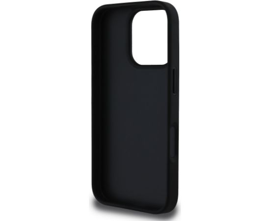 Guess PU Grained 4G Metal Logo Maciņš priekš Apple iPhone 16 Pro Max