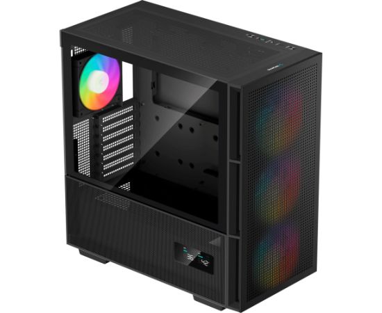DeepCool CH560 Digital, tower case (black, tempered glass)