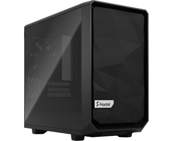 Fractal Design Meshify 2 Nano black TG dark tint, tower case (black, Tempered Glass)