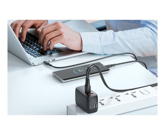 Mcdodo CH-8442 Tīkla lādētājs 65W / USB-C 2m / UK/US/EU Telefonu lādētāji 220v