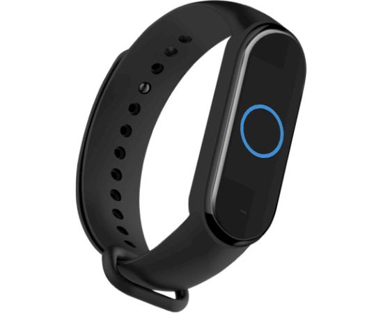 Fusion Wave Siksniņa Pulkstenim Xiaomi Mi Band 7 Melns