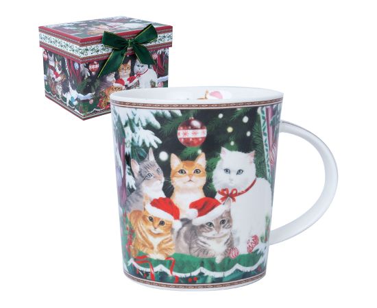 Krūze MIA CATS H9,5cm 320ml dāvanu kastītē