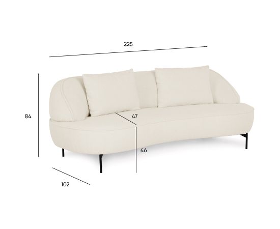 Sofa CAMRY creme