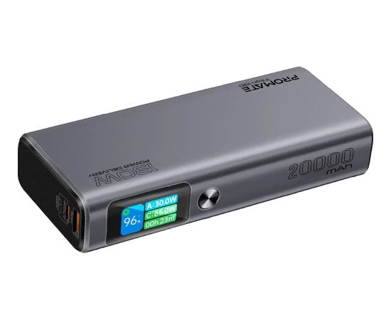 Promate Titan-130 Переносная зарядная батарея 130W / 20000mAh / USB-C PD / QC3.0