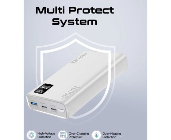 Promate Bolt-20PD Ārējas uzlādes baterija 20000mAh / USB-C PD 20W