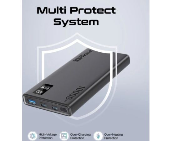 Promate Bolt-10PD Переносная зарядная батарея 10000mAh / USB-C PD 20W