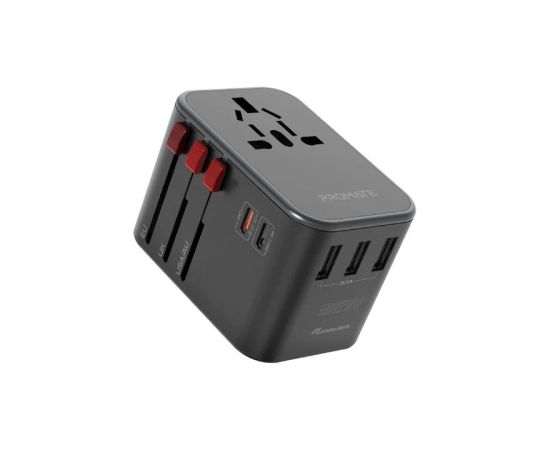 Promate TripMate-36W Universals Tīkla lādētājs 36W EU / US / UK / AU