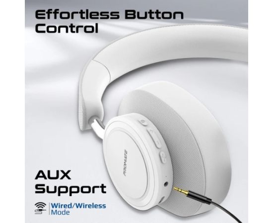 Promate Takt Bezvadu austiņas Bluetooth 5.4 / AUX