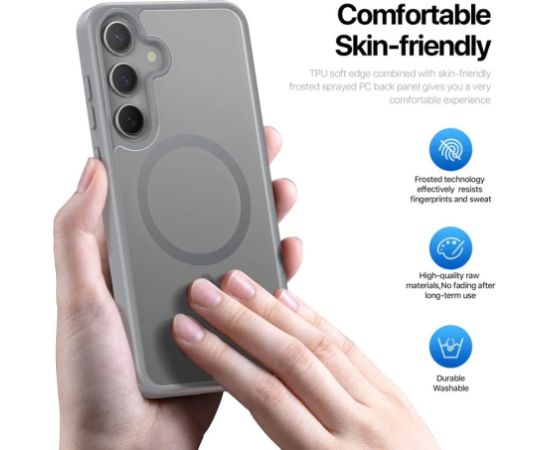 Чехол Dux Ducis Yind для Samsung S936 S25+ серый