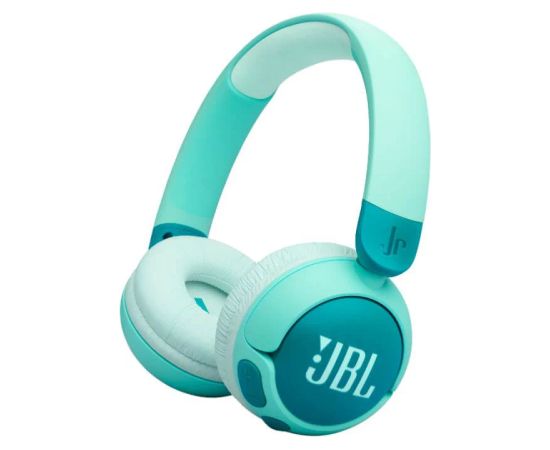 JBL Junior 320 BT Green Wireless On-Ear austiņas ar Bluetooth bērniem, zaļas