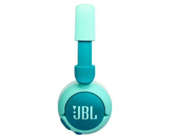 JBL Junior 320 BT Green Wireless On-Ear austiņas ar Bluetooth bērniem, zaļas