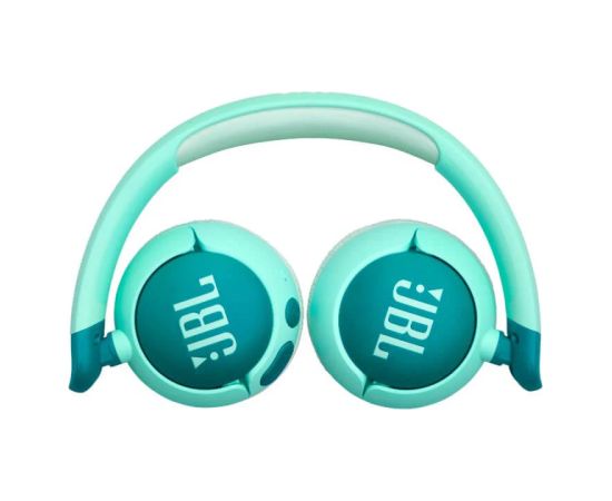 JBL Junior 320 BT Green Wireless On-Ear austiņas ar Bluetooth bērniem, zaļas