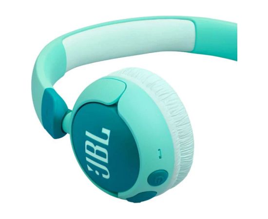 JBL Junior 320 BT Green Wireless On-Ear austiņas ar Bluetooth bērniem, zaļas