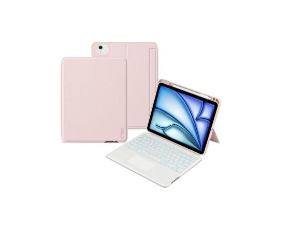 Tech-Protect   Tech-Protect SC Mag Pen + Keyboard case for Apple iPad Air 10.9" 4 / 5th gen. (2020-2022) / 11" 6th gen. (2024) - pink