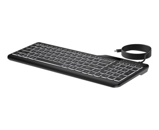 HP 400 Backlit Wired Keyboard
