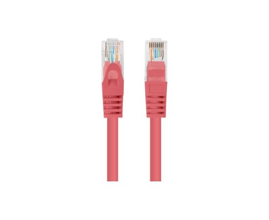 Lanberg PCU6-20CC-0100-R networking cable Red 1 m Cat6 U/UTP (UTP)