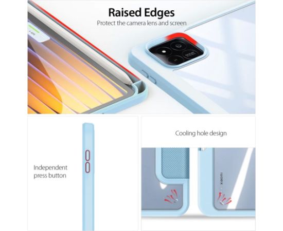 Case Dux Ducis Toby Xiaomi Pad 7/Pad 7 Pro blue