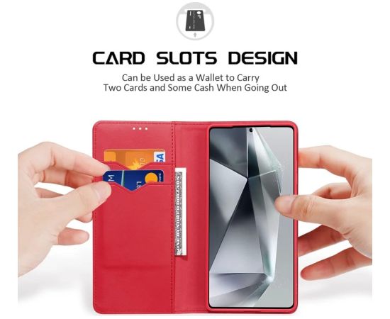Case Dux Ducis Hivo for Samsung S938 S25 Ultra red