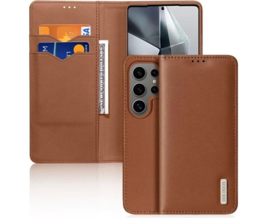 Case Dux Ducis Hivo for Samsung S938 S25 Ultra brown