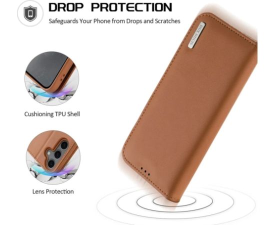 Case Dux Ducis Hivo for Samsung S936 S25+ brown