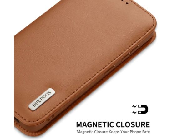 Case Dux Ducis Hivo for Samsung S936 S25+ brown