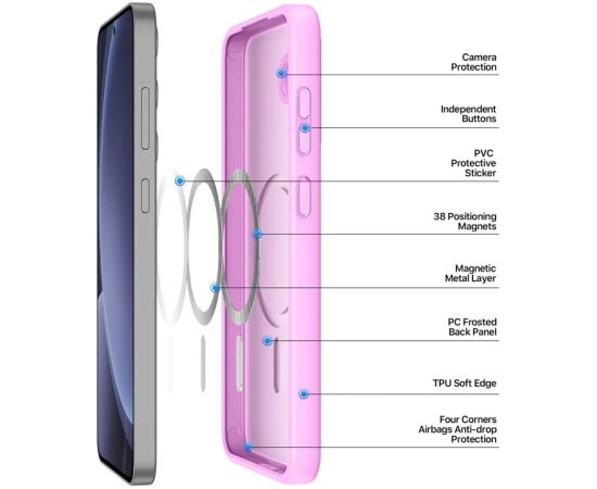 Case Dux Ducis Yind for Samsung S931 S25 pink