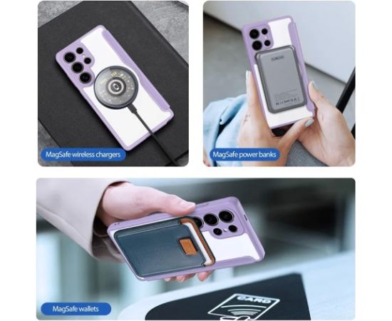 Чехол Dux Ducis Skin X Pro для Samsung S938 S25 Ultra фиолетовый