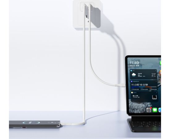 Сетевая зарядка Awei C15-EU 10W 2xUSB-A белая