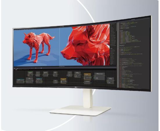LG 38BR85QC-W.AEU 95,29cm 37,5Zoll IPS 3840x1600 21:9 450cd/m2 1ms 2xHDMI DP USB