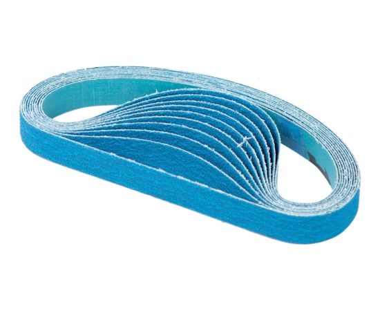Smilšpapīra lenta lenšu slīpmašīnai Mirka 5E401T0112; 13x457 mm; P120