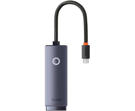 Baseus Lite Series USB-C to RJ45 network adapter, 100Mbps (gray)