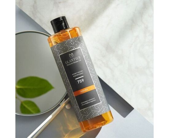 GLANTIER 759 PERFUME SHOWER OIL FOR MEN 400 ML - Масло для душа для мужчин