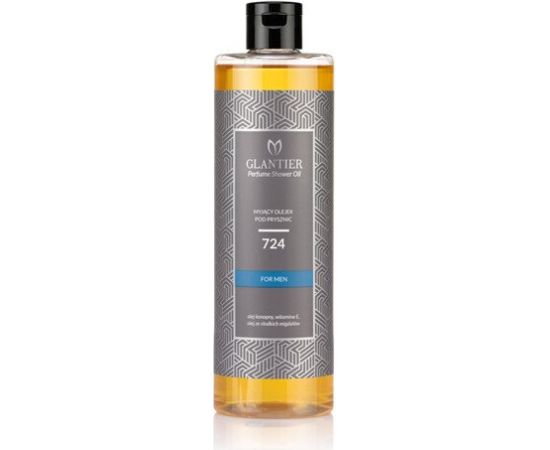 GLANTIER 724 PERFUME SHOWER OIL FOR MEN 400 ML - Масло для душа для мужчин