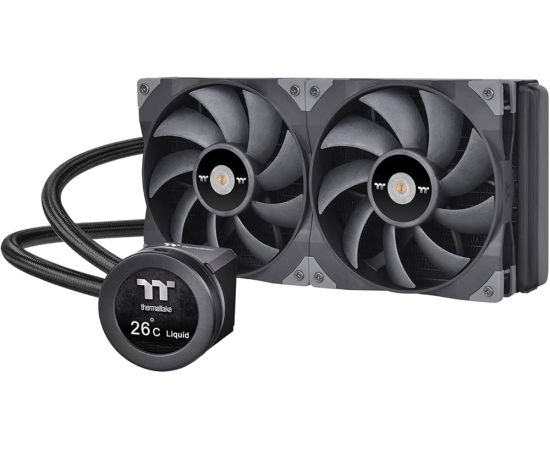 Thermaltake TOUGHLIQUID Ultra 280 All-In-One Liquid Cooler 280mm, water cooling (black)