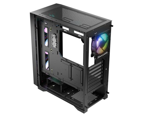 Logic 3 Logic DART PRO ARGB MIDI USB-C PC Case Black