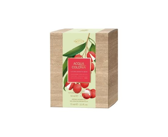 4711 Acqua Colonia Lychee & White Mint Giftset 125 ml Dāvanu komplekti