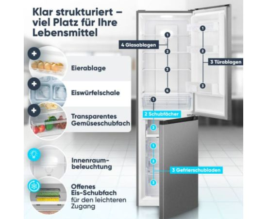 Fridge-freezer Bomann