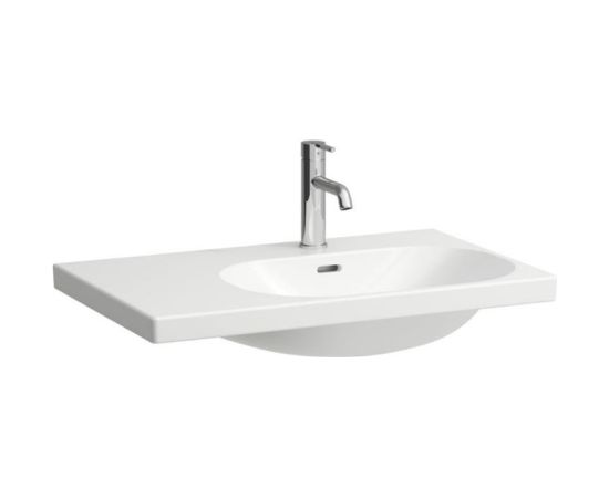 Laufen izlietne Lua, 750x460 mm, bļoda labajā pusē, balta
