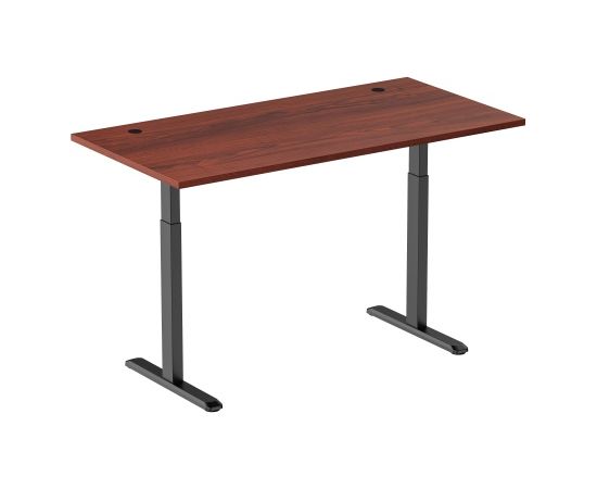 Регулируемый по высоте стол Up Up Bjorn Black, Table top M Dark Walnut Регулируемый по высоте стол Up Up Bjorn Black, Table top M Dark Walnut