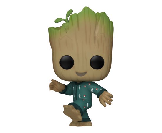 FUNKO POP! Vinyl: Фигурка I Am Groot - Groot in PJs (dancing), 8 см