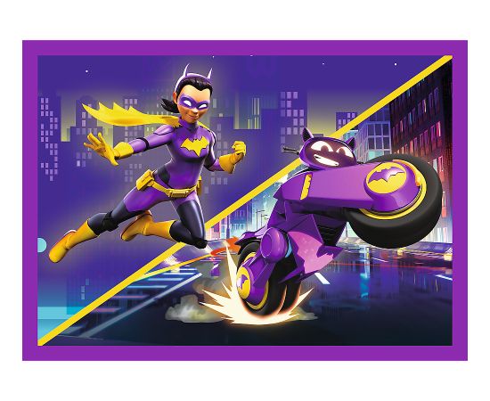 TREFL BATWHEELS Pužļu komplekts 4 in 1