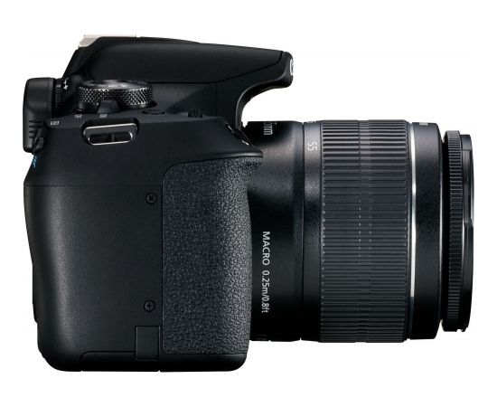 Canon EOS 2000D + 18-55 мм III Kit, черный